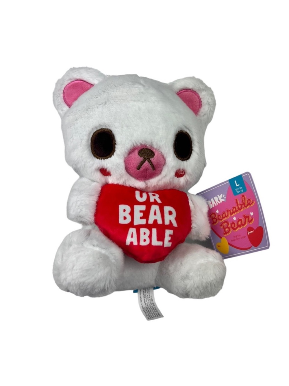 NWT | Bark Box "Bearable Bear" Dog Toy
